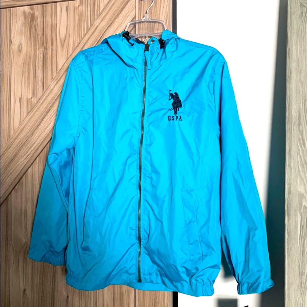 Brand new blue jacket